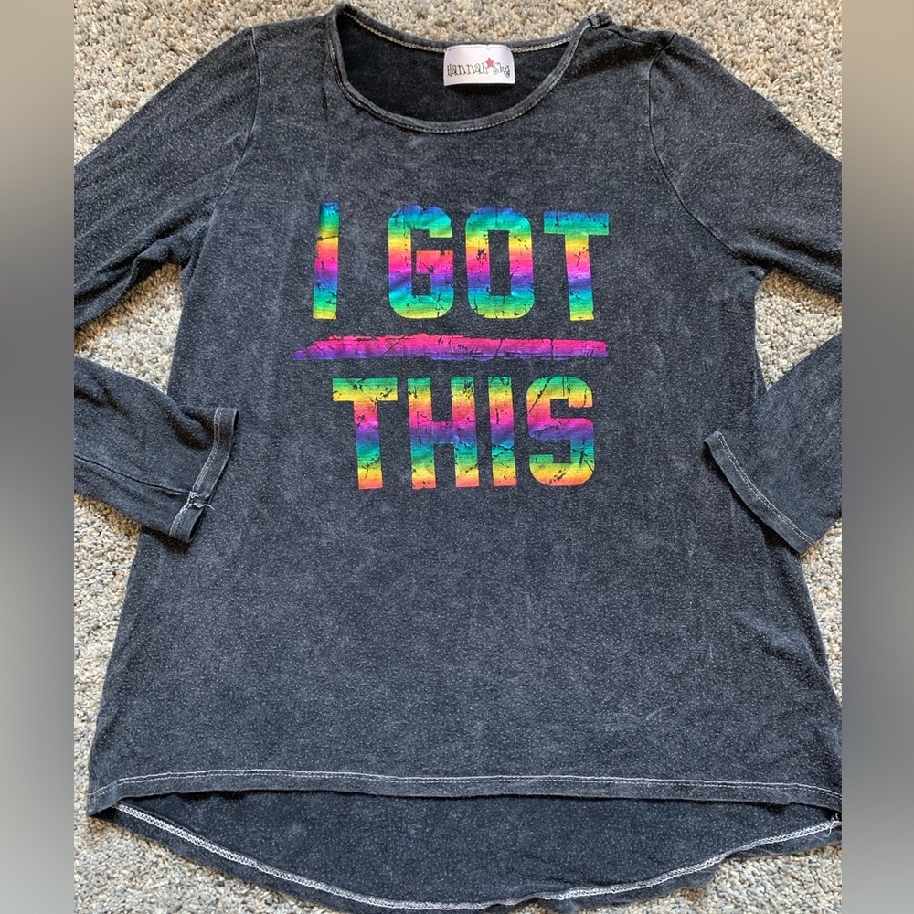 Hannah Sky Long Sleeved Tee